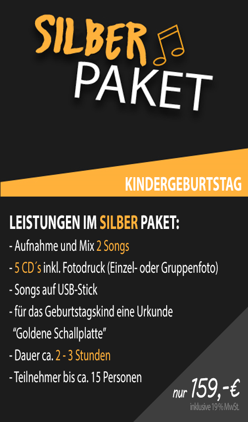 Silber-Paket-Kindergeburtstag