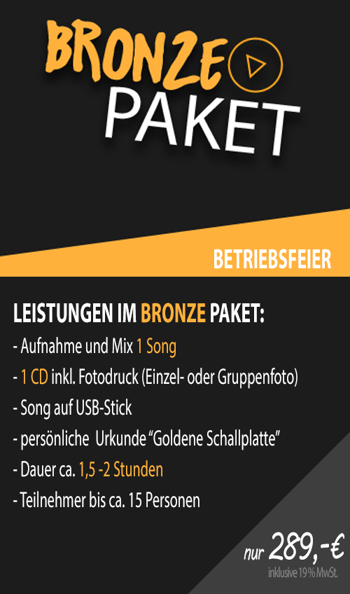 Bronze-Paket-Betriebsfeier