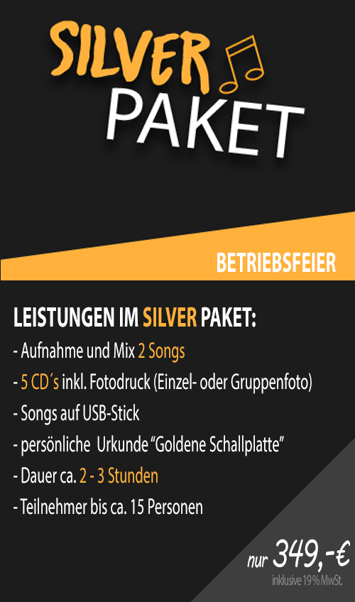 Silver-Paket-Betriebsfeier